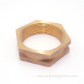 Brass customized hexagonal nut